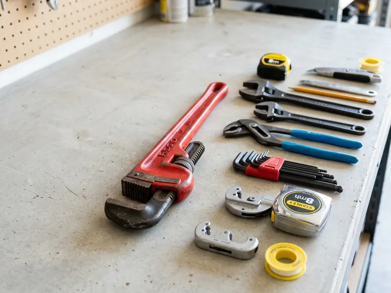 Professional plumbers in West Mountain, CT equipped with top-tier tools for residential and commercial plumbing services.